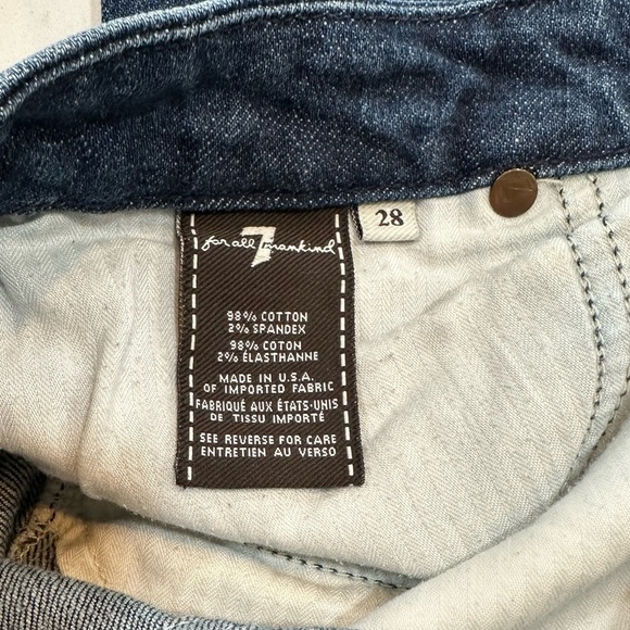 7FAM “A” Pocket Jeans Size 28 - Picture 7 of 9